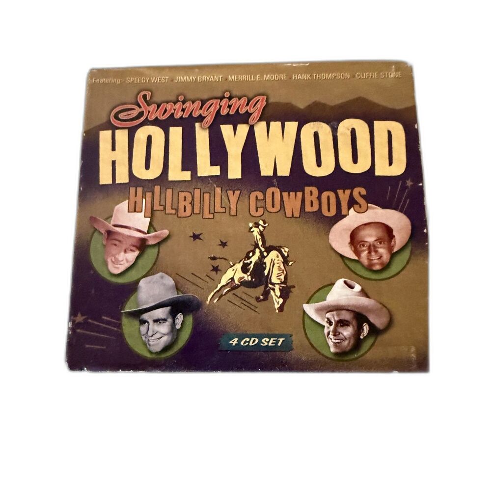 Swinging Hollywood Hillbilly Cowboys 4 CD Set